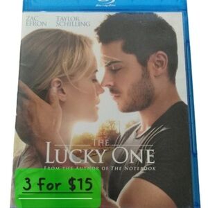 The Lucky One Movie Film Blu-ray DVD Romance Date Night Zac Efron WB